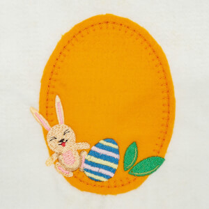 Easter Frame (Applique) Embroidery Design