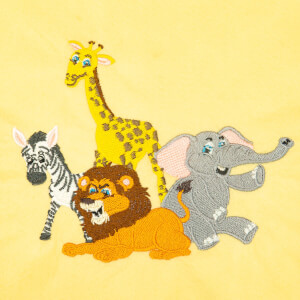 Safari Embroidery Design