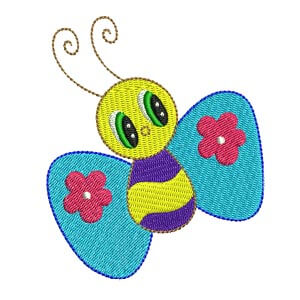 Bug Embroidery Design