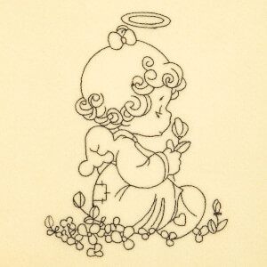 Little Angel (Quick stitch) Embroidery Design