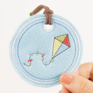 Kite Keychain (In The Hoop) Embroidery Design