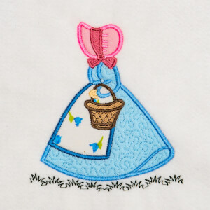 Sunbonnet Sue (Applique) Embroidery Design