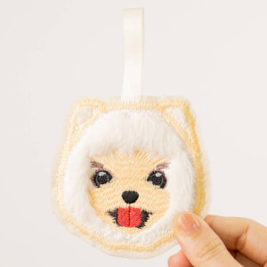 Dog Keychain 2 (In The Hoop) Embroidery Design