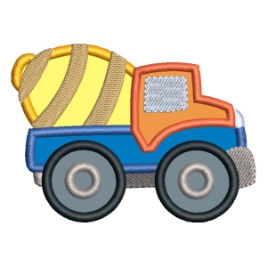 Truck Toy (Applique) Embroidery Design