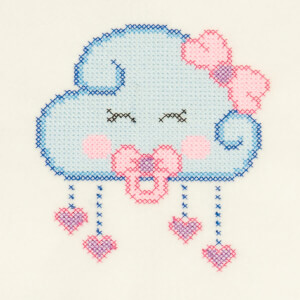 Baby Cloud (Cross Stitch) Embroidery Design