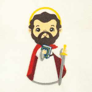 Cute Saint Paul Embroidery Design