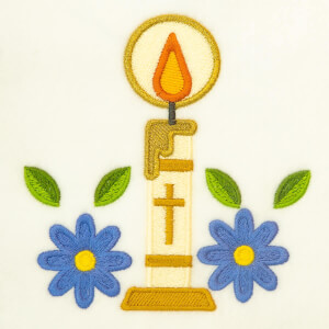 Eucharist Embroidery Design