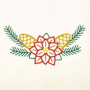 Christmas Ornament (Quick Stitch) Embroidery Design