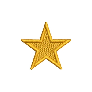 Matriz de bordado Estrela