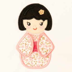 Geisha 4 (In the Hoop) Embroidery Design