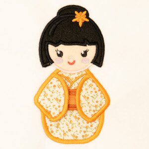 Geisha 3 (In the Hoop) Embroidery Design