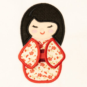 Geisha 6 (In the Hoop) Embroidery Design