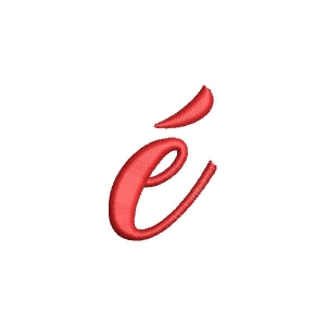 Christmas Wish Calligraphy Letter Ã© Embroidery Design