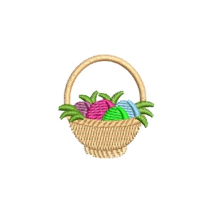 Easter Eggs Embroidery Design
