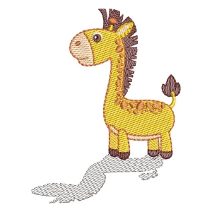 Safari Giraffe (Quick Stitch) Embroidery Design