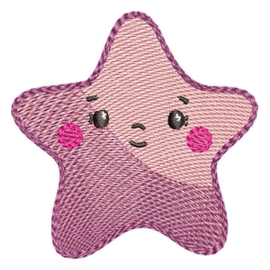 Star (Quick Stitch) Embroidery Design