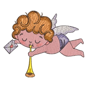 Little Angel 03 Embroidery Design