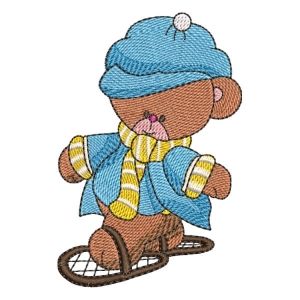 Teddy Bear 01 Embroidery Design