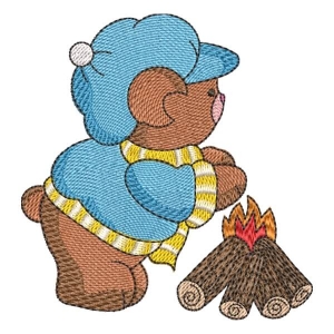 Teddy Bear 05 Embroidery Design