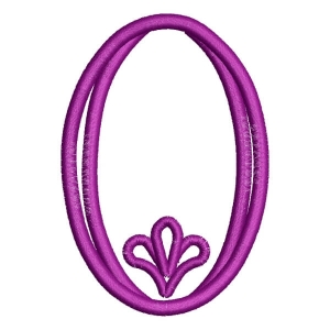 Alfabeto Palito Número 0