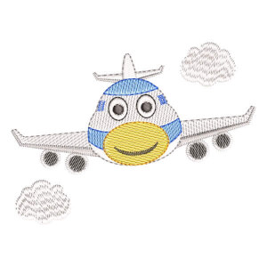Airplane (Quick Stich) Embroidery Design