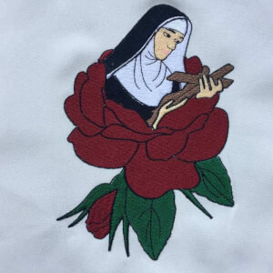 Santa Rita de Cássia Embroidery Design