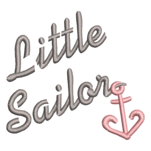 Matriz de bordado Little sailor