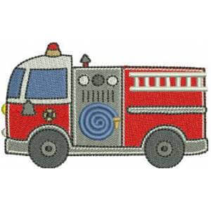 Firefighter Embroidery Design