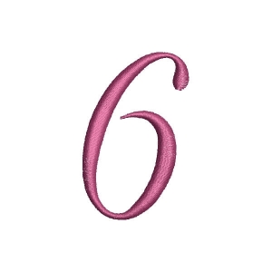  Fonte Vintage Número 6