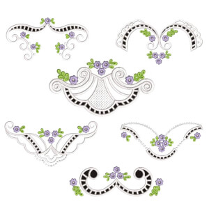 Cutwork Embroidery Design Pack