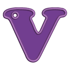 Chaveiro Alfabeto Letra V
