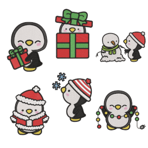 Christmas Penguins Design Pack