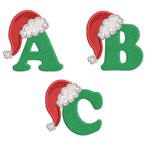 Christmas Alphabet Design Pack