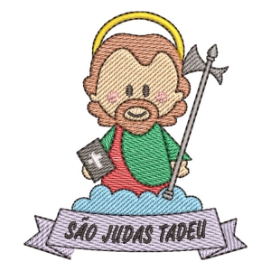 Saint Judas (Quick Stitch) Embroidery Design
