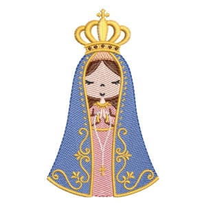 Our Lady (Quick Stitch) Embroidery Design