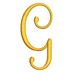 Alfabeto Fling Letra G