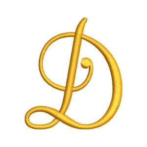 Alfabeto Fling Letra D