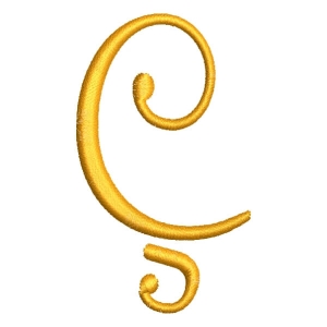 Alfabeto Fling Letra Ç