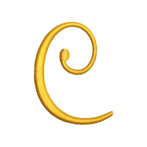 Alfabeto Fling Letra C