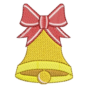 Christmas Bell (Quick Stitch) Embroidery Design