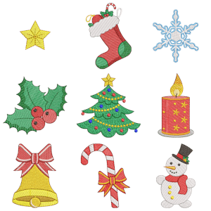 Christmas Decoration (Quick Stitch) Design Pack
