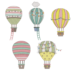 Hot Air Ballons Design Pack
