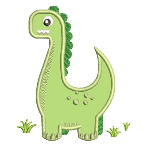 Matriz de bordado Dinossauro (Aplique)