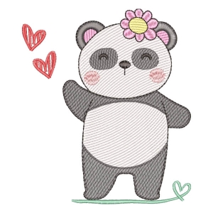 Panda Cute (Pontos Leves)