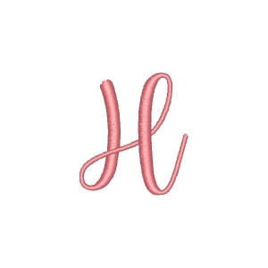 Hello Honey h Embroidery Design
