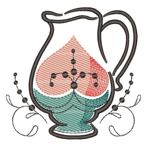 Jar (Quick Stitch) Embroidery Design