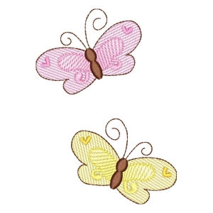 Butterflies (Quick Stitch) Embroidery Design