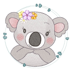 Koala (Quick Stitch) Embroidery Design
