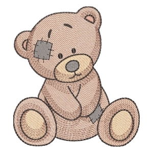 Bear (Quick Stitch) Embroidery Design