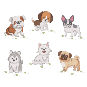 Dogs (Quick Stitch) Design Pack